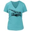 Women's Premium Deep V-Neck T-Shirt Thumbnail