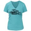Women's Premium Deep V-Neck T-Shirt Thumbnail