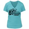 Women's Premium Deep V-Neck T-Shirt Thumbnail