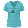 Women's Premium Deep V-Neck T-Shirt Thumbnail
