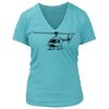 Women's Premium Deep V-Neck T-Shirt Thumbnail