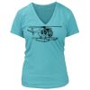 Women's Premium Deep V-Neck T-Shirt Thumbnail