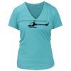 Women's Premium Deep V-Neck T-Shirt Thumbnail
