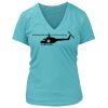 Women's Premium Deep V-Neck T-Shirt Thumbnail