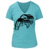 Women's Premium Deep V-Neck T-Shirt Thumbnail