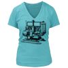 Women's Premium Deep V-Neck T-Shirt Thumbnail