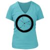 Women's Premium Deep V-Neck T-Shirt Thumbnail