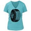 Women's Premium Deep V-Neck T-Shirt Thumbnail