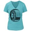 Women's Premium Deep V-Neck T-Shirt Thumbnail