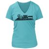 Women's Premium Deep V-Neck T-Shirt Thumbnail