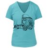 Women's Premium Deep V-Neck T-Shirt Thumbnail