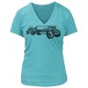 Women's Premium Deep V-Neck T-Shirt Thumbnail