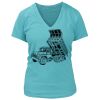 Women's Premium Deep V-Neck T-Shirt Thumbnail