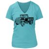 Women's Premium Deep V-Neck T-Shirt Thumbnail