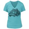 Women's Premium Deep V-Neck T-Shirt Thumbnail