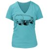 Women's Premium Deep V-Neck T-Shirt Thumbnail