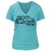 Women's Premium Deep V-Neck T-Shirt Thumbnail