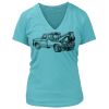 Women's Premium Deep V-Neck T-Shirt Thumbnail