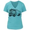 Women's Premium Deep V-Neck T-Shirt Thumbnail