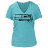 Women's Premium Deep V-Neck T-Shirt Thumbnail