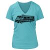 Women's Premium Deep V-Neck T-Shirt Thumbnail