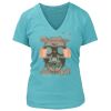 Women's Premium Deep V-Neck T-Shirt Thumbnail