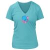 Women's Premium Deep V-Neck T-Shirt Thumbnail