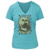 Women's Premium Deep V-Neck T-Shirt Thumbnail