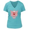 Women's Premium Deep V-Neck T-Shirt Thumbnail