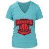 Women's Premium Deep V-Neck T-Shirt Thumbnail