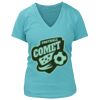 Women's Premium Deep V-Neck T-Shirt Thumbnail