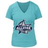 Women's Premium Deep V-Neck T-Shirt Thumbnail