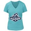 Women's Premium Deep V-Neck T-Shirt Thumbnail