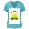 Women's Premium Deep V-Neck T-Shirt Thumbnail