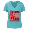 Women's Premium Deep V-Neck T-Shirt Thumbnail