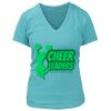 Women's Premium Deep V-Neck T-Shirt Thumbnail