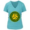 Women's Premium Deep V-Neck T-Shirt Thumbnail