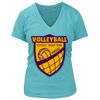 Women's Premium Deep V-Neck T-Shirt Thumbnail