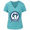 Women's Premium Deep V-Neck T-Shirt Thumbnail