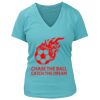 Women's Premium Deep V-Neck T-Shirt Thumbnail