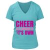 Women's Premium Deep V-Neck T-Shirt Thumbnail