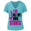 Women's Premium Deep V-Neck T-Shirt Thumbnail