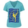 Women's Premium Deep V-Neck T-Shirt Thumbnail