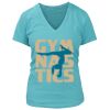 Women's Premium Deep V-Neck T-Shirt Thumbnail