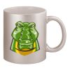 11oz Metallic Silver Mug Thumbnail