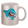 11oz Metallic Silver Mug Thumbnail