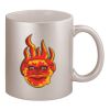 11oz Metallic Silver Mug Thumbnail