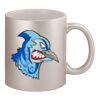11oz Metallic Silver Mug Thumbnail