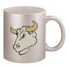 11oz Metallic Silver Mug Thumbnail
