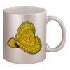 11oz Metallic Silver Mug Thumbnail